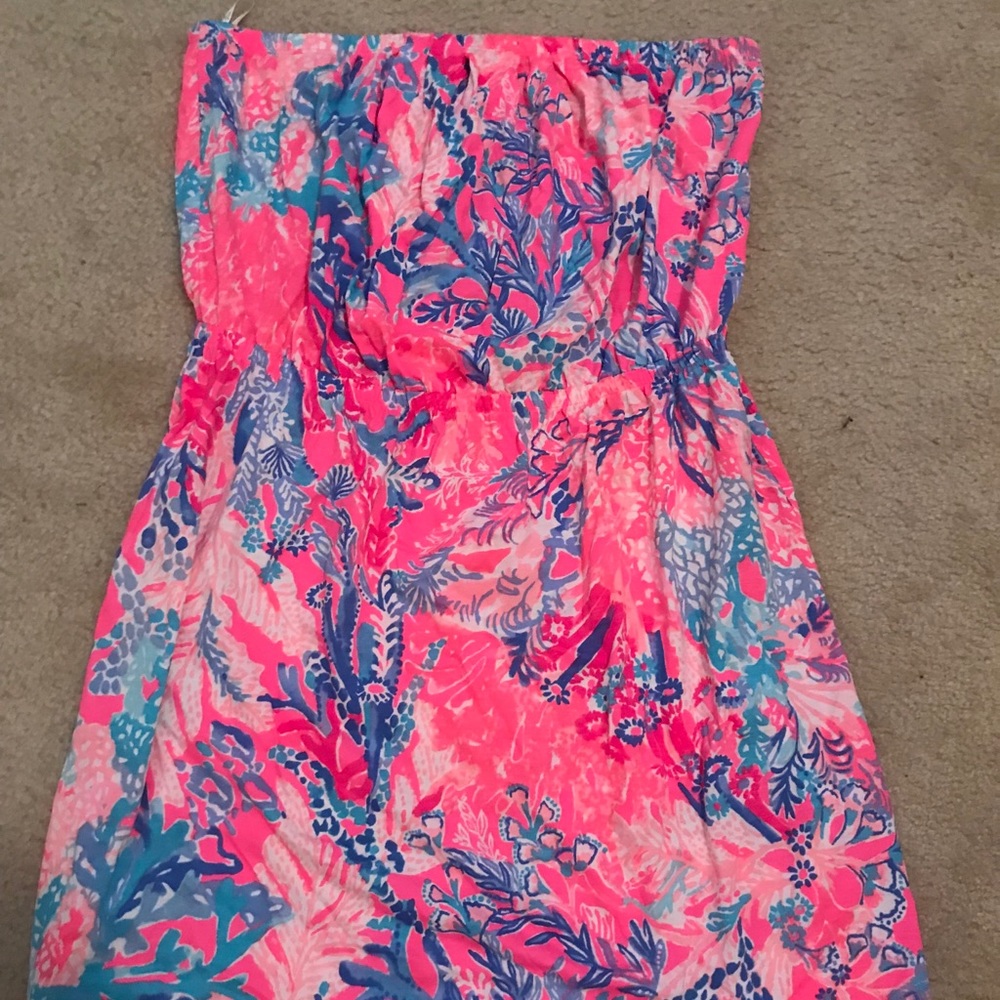 Lilly Pulitzer Strapless Dress